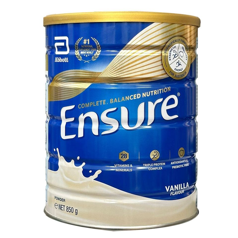 Sữa bột Ensure Úc vị Vani 850g (Dành cho người cao tuổi, người suy nhược cơ thể)